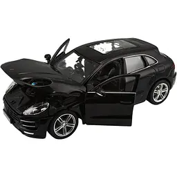 Автомодель Bburago Porsche Macan 1:24 Black (18-21077) [119088] - мініатюра 3