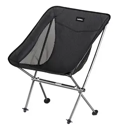 Стілець складаний Naturehike Stellaluna L04 CNK2450JJ015 алюміній розмір M (Чорний)