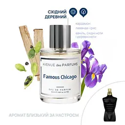 Парфумована вода Avenue des Parfums Famous Chicago 50 мл - мініатюра 2