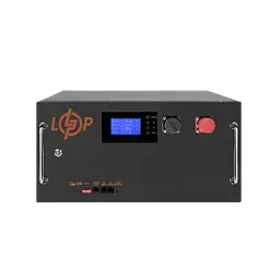 Акумулятор LP LiFePO4 51,2V - 230 Ah (11776Wh) (BMS SP 200A/100А) RM RS485/CAN LCD BL