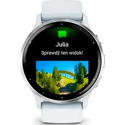Смарт-годинник Garmin Venu 3 Silver Stainless Steel Bezel with Whitestone Case and Silicone Band [010-02784-00] [104897] - мініатюра 4