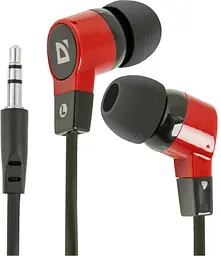 Навушники Defender Basic-619 black/red (63619)
