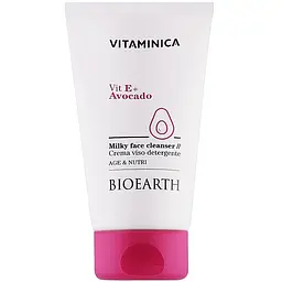 Молочко для обличчя Bioearth Vitaminica Vit E + Avocado 150 мл