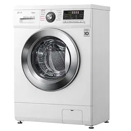 Пральна машина LG з фронтальним завантаженням F1096SDS3, 4кг, 1000, A++, Пар, глибина 36см, Дисплей, Інвертор, Білий (F1096SDS3) - мініатюра 7