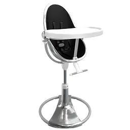 Стільчик для годування Bloom Fresco Silver/Midnight black (E10535-S\E10516-MBL) - мініатюра 2
