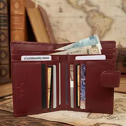 Жіночий гаманець Tony Perotti New Rainbow 1654 rosso (90068) червоний - мініатюра 2