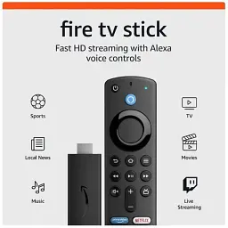 Розумна ТВ приставка Amazon Fire TV Stick HD 3 Gen. (B07ZZVX1F2) - мініатюра 2