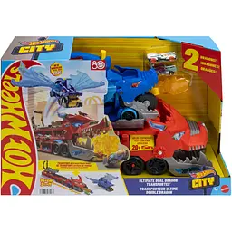 Транспортер-трансформер Hot Wheels Два дракони (JBM72) - мініатюра 3