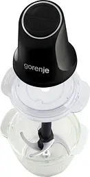 Подрібнювач, 500Вт, чаша-1000мл, скло, чорний Gorenje kuh0014977 - мініатюра 8