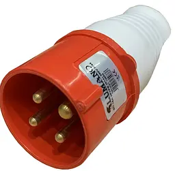 Вилка переносна Lumano ВП 16A 3P+PE+N (015) 380V IP44 (18862) 