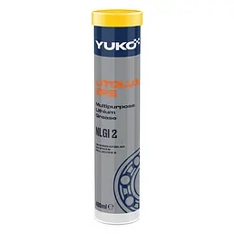 Мастило YUKO LITOLUX EP2 картуш 400г - мініатюра 1