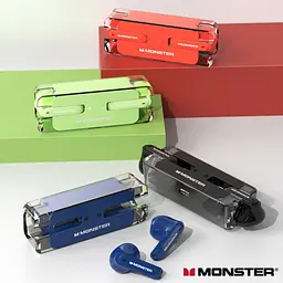 TWS-навушники MONSTER Airmars XKT08 green - мініатюра 3