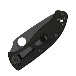 Ніж Spyderco Tenacious Black Blade полусеррейтор (C122GBBKPS) - мініатюра 2