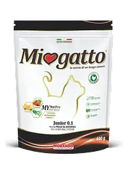 Сухий корм для кошенят Morando MioGatto з куркою 400 г