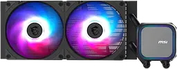 Водяне охолодження MSI MAG CoreLiquid A13 240 ARGB Black