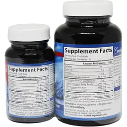 Супер Омега-3 Super Omega-3 Super Omega-3 Gems in fish gelatin 1200 мг 100+30 желатинових капсул - мініатюра 2