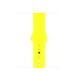 Силіконовий ремінець на смарт-годинник для Apple Watch 42,44,45,46,49 mm, Sport Band (3 Straps), yellow, зі зручною застібкою, для годинника епл вотч, спортивний, ArmorStandart (ARM49073)