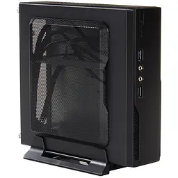 Корпус Casecom M300-2U3 90W 2xUSB3.0 mini-ITX, VESA, Чорний - мініатюра 3