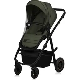 Коляска Lionelo Amber Plus 3 в 1 Green Forest (LO-AMBER PLUS 3IN1 GREEN FOREST) - мініатюра 5