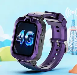 Дитячий смарт годинник Lemfo H04G з GPS трекером для дітей, 4G SIM-картою, відеодзвінком, прослушкою, камерою, геозоною, SOS кнопкою та голосовим чатом - мініатюра 7