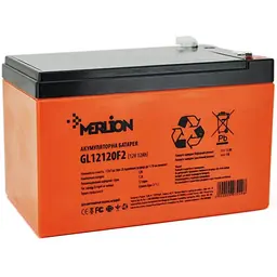 Батарея до ДБЖ Merlion 12V-12Ah GEL (GL12120F2 GEL)