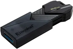 Флеш-пам'ять USB Kingston DataTraveler Exodia Onyx 64GB USB 3.2 Gen 1 Black (718902092720) - мініатюра 5