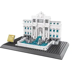 Конструктор Wange Архітектура 3D Фонтан Треві Fontana di Trevi-Rome 4212 дитячий 688 деталей