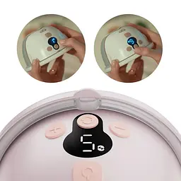 Електричний молоковідсмоктувач Kinderkraft MamaFlow Pink (KEMAFL00PNK0000) - мініатюра 7