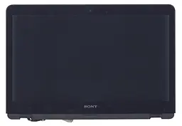 Матриця з тачскріном модуль для ноутбука Sony Vaio SVF14A чорний з рамкою