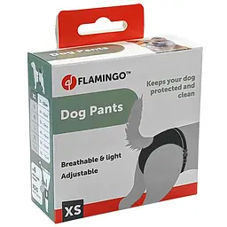 Flamingo Dog Pants Jolly фламинго джолли труси для собак гігієнічні з комплектом прокладок 18х23 см 0