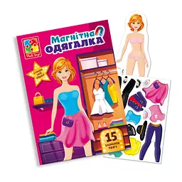 Магнітна гра Одягалка "Everyday look" Vladi Toys VT3204-31 Укр - мініатюра 2