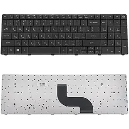 Клавіатура для ноутбука ACER (PB: LE69, TE11, TE69) rus, black - мініатюра 2