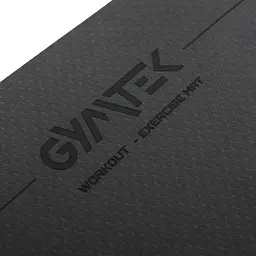 Килимок (мат) для фітнесу та йоги Gymtek Premium TPE 0,5см чорний - мініатюра 14