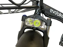 Електровелосипед EvoBike Storm V8S (1000W, 48V, 18Ah) Фетбайк + Вантажний Багажник Чорний - мініатюра 9