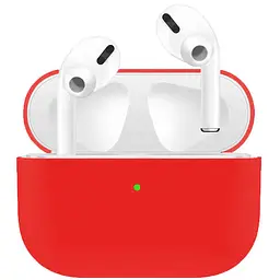 Чохол Silicone Case + Carabine для Apple AirPods Pro 2 Red [74298] - мініатюра 3