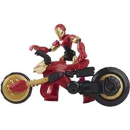 Игровой набор Hasbro Marvel Avengers Bend and Flex Iron Man с мотоциклом (F0244)