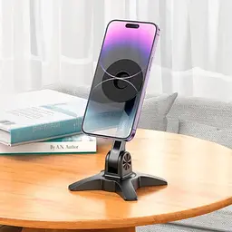 Тримач HOCO HD2 Joy ring magnetic desktop stand магнітне кільце чорне - мініатюра 8