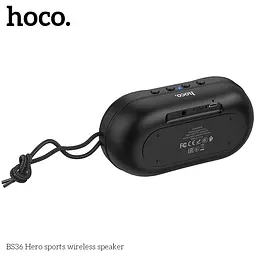 Портативна акустика Hoco Hero sports BT5.0 TWS BS36 чорна - мініатюра 5