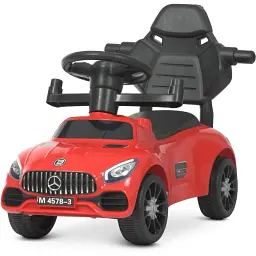 Каталка-толокар Bambi Racer M 4578-3 музичний червоний - мініатюра 5