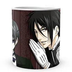Кухоль GeekLand Black Butler Темний дворецкий Себастьян Сіель BLCKB 19 330 мл білий - мініатюра 2