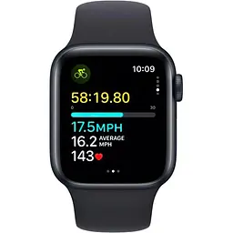 Смарт-годинник Apple Watch SE 2 GPS 40mm Midnight Aluminium Case with Midnight Sport Band M/L (MR9Y3) - мініатюра 3