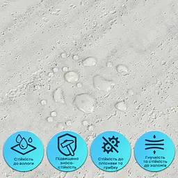 Гнучка штукатурка Wall Sticker SW-00002991 самоклеюча в рулоні 600х3000х2.5 мм світлий граніт - мініатюра 5