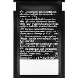 Пробіотик з пребіотиком для дорослих котів та кошенят Purina Pro Plan FortiFlora Plus для підтримання нормальної міклофлори кишечника 45 г (30 x 1.5 г) - мініатюра 4