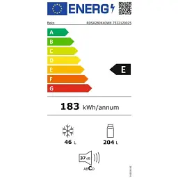Холодильник BEKO RDSA280K40WN - мініатюра 6