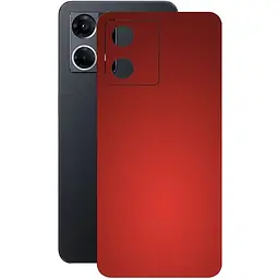 Захисна плівка StatusSKIN для Oppo Reno 7 4g Cph2363 Корпус Вініл червона матова