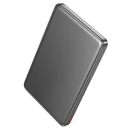Зовнішній акумулятор HOCO Q26 Joy PD20W magnetic fast charging power bank(5000mAh) metal gray (6942007624039) - мініатюра 3