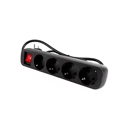 Мережевий фільтр живлення ColorWay CW-PSEA42BK /2M black (CW-PSEA42BK) - мініатюра 3