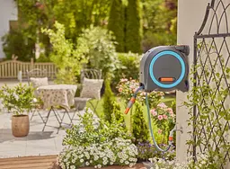 Котушка Gardena Dual Hose Box настінна/наземна 25 м синя - мініатюра 4