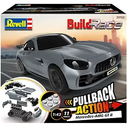 Збірна модель Revell Mercedes-AMG GT R Grey Car рівень 1 масштаб 1:43, 10 деталей (RVL-23152) - мініатюра 6