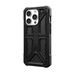 Протиударний чохол UAG Monarch Series Carbon Fiber для iPhone 15 Pro (114278114242) - мініатюра 2